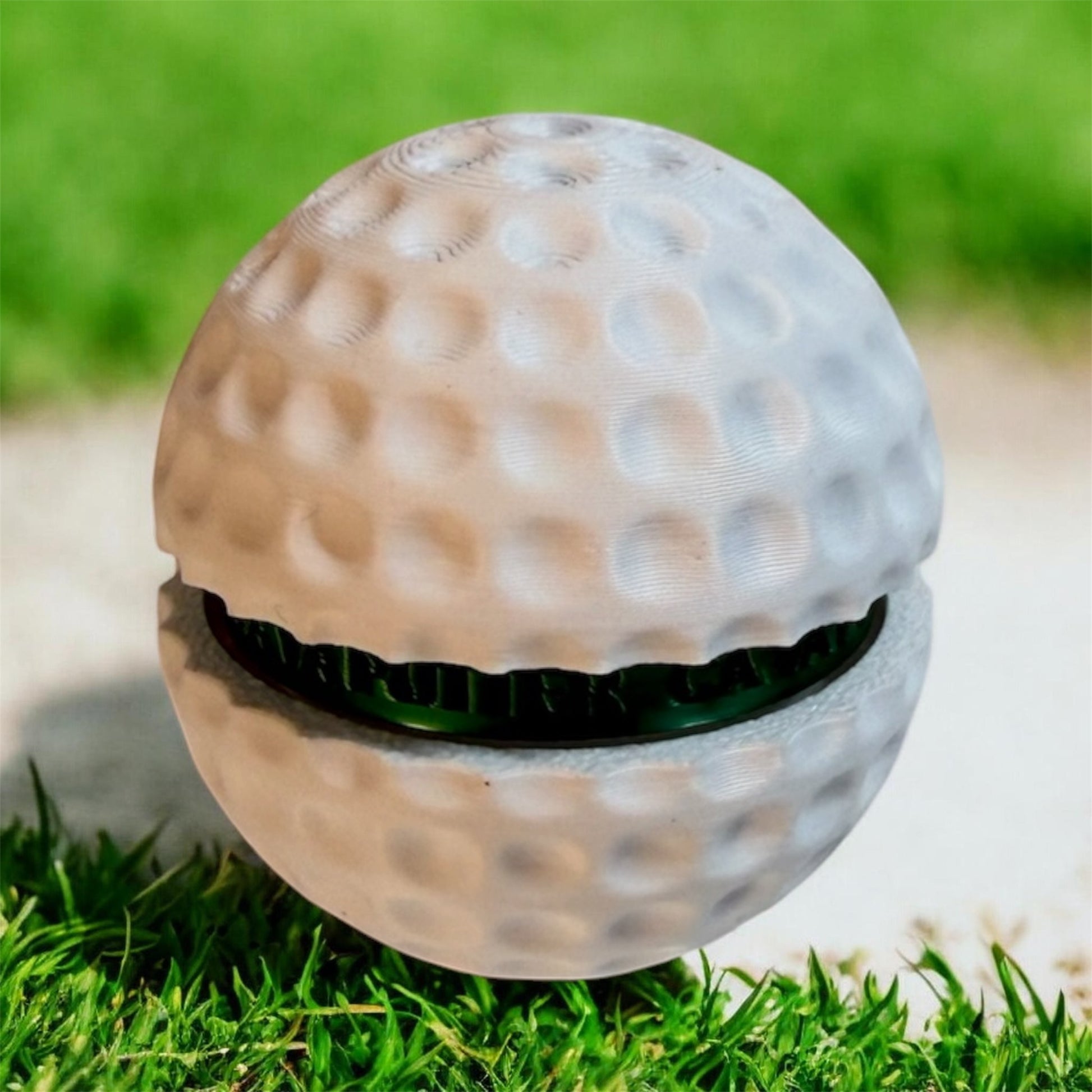 Fidget balle de golf imprimé 3D blanc — Revolution3D