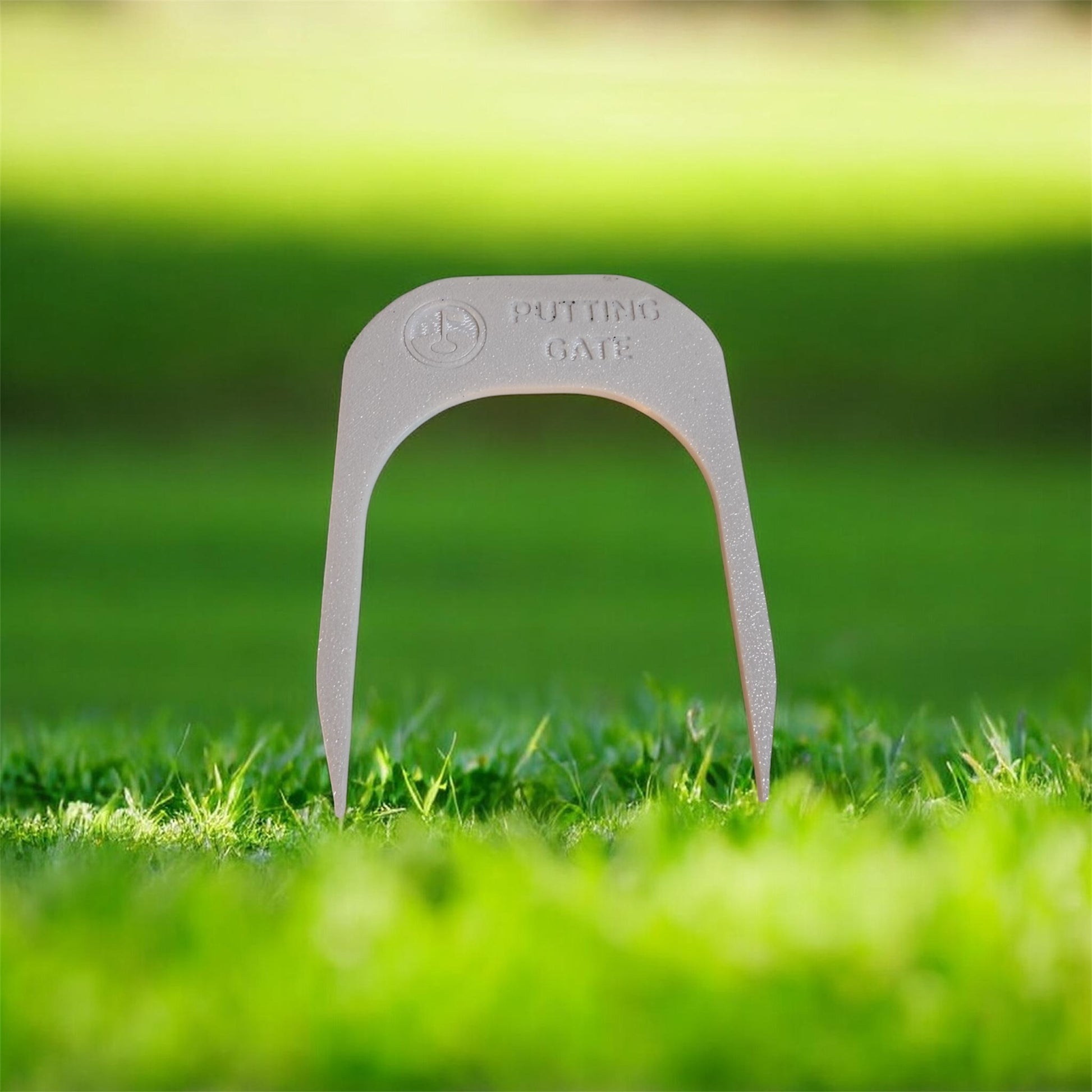 Putting gates lot de 3 imprimés 3D blanc, accessoire entraînement putting